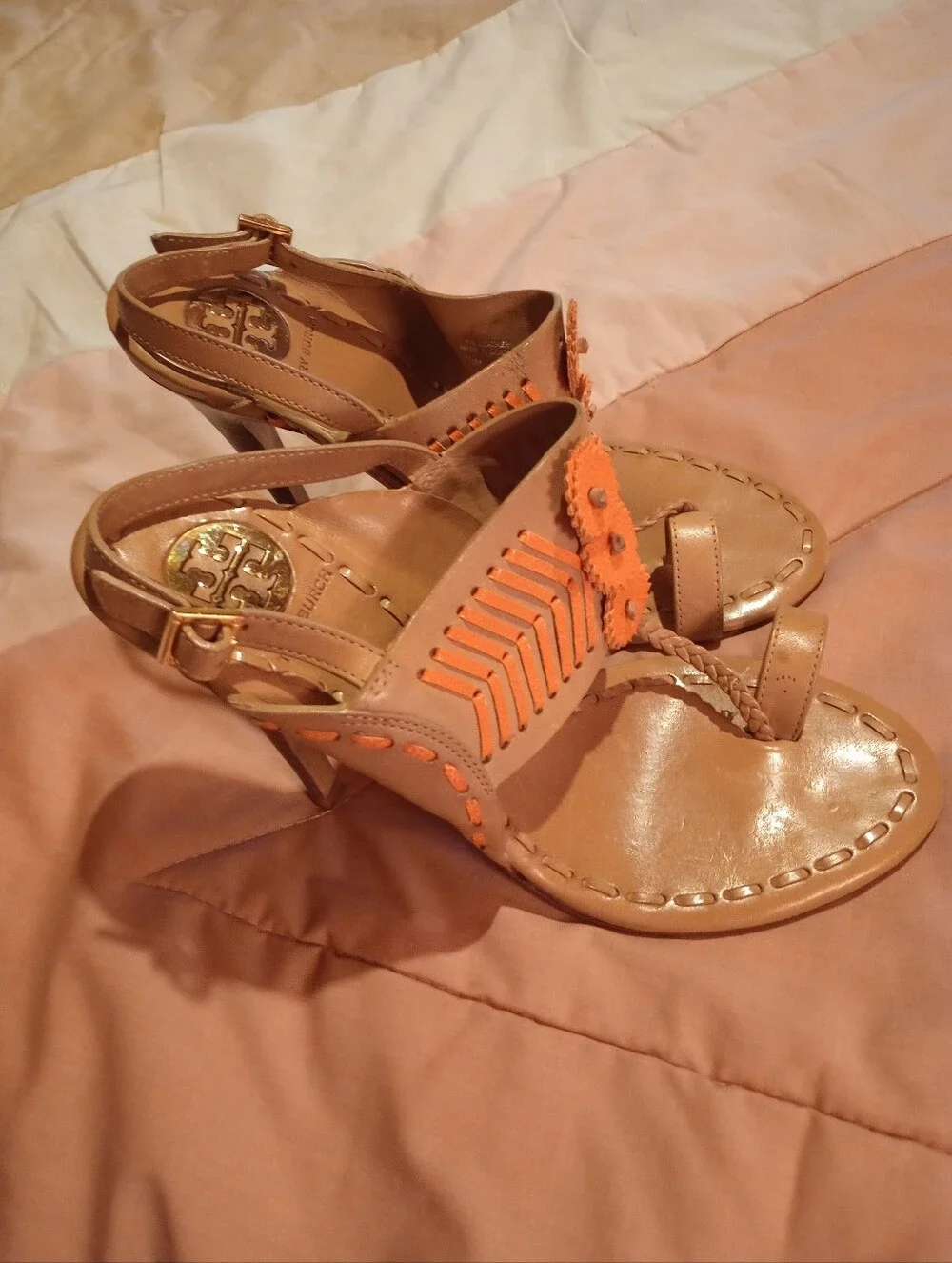 Tory Burch Caylan Leather Sandals